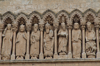 Friso de la Portada de las Cadenas, Catedral de Ciudad Rodrigo,