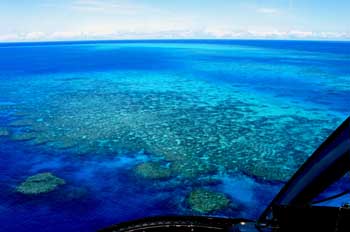 La Barrera del Coral desde el aire, Australia