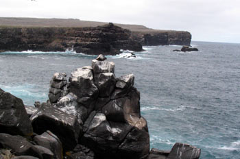 Acantilados en la Isla Española, Ecuador