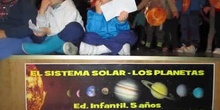 LOS PLANETAS. 5 AÑOS