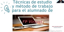 Resumen de Técnicas de Estudio para FP Virtual