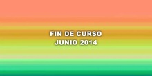 Final de curso 2013-2104