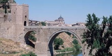 Vista del Puente de Alcántara, Toledo