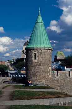 Murallas de la Haute-Ville, Quebec City, Canadá
