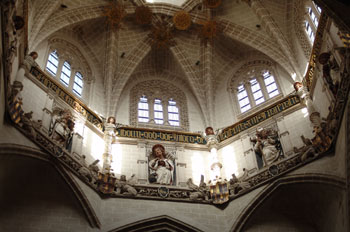 Interior de cúpula, Seo de Zaragoza