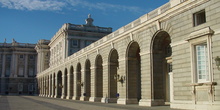 Vista lateral del Palacio Real de Madrid