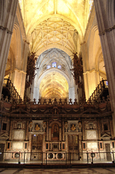 Nave central de la Catedral de Sevilla, Andalucía