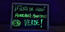 ¡FUERA DE AQUÍ HORRIBLE MONSTRUO VERDE! . DÍA DEL LIBRO 2021
