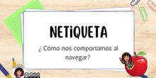 Netiqueta. ¿ Cómo navegar de manera segura por las redes?