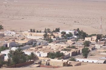 Vista general, Chébika, Túnez