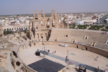 Anfiteatro de El Djem, Túnez