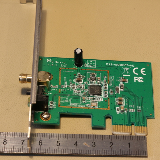 Tarjeta Wi-Fi para ordenador sobremesa conector PCI-Express x 1