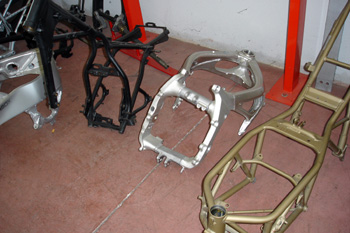 Chasis de motocicletas