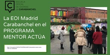 EOI Carabanchel presentación final Programa Mentor Actúa curso 2019-2020
