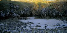Arenal de la playa de Cobijeru, Llanes, Principado de Asturias