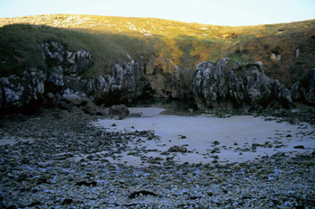 Arenal de la playa de Cobijeru, Llanes, Principado de Asturias