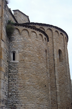 ábside Sur y central de Iglesia de Roda de Isábena, Huesca