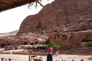 Templos labrados en las rocas, Petra, Jordania