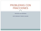 problemas con fracciones