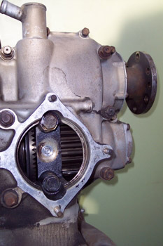 Cigüeñal con reductora para hélice