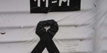 Lazo negro en recuerdo de las víctimas de los Atentados del 11-M