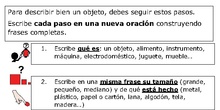 Descripción de objetos 2º EP