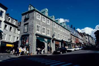 Casco antiguo de Quebec City, Canadá