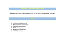INICIACIÓN A LA EDUCACIÓN EMOCIONAL