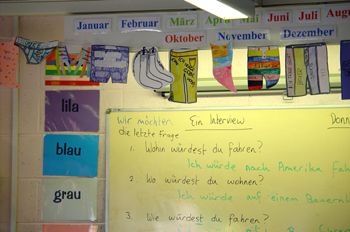 Aula de idiomas