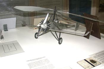 Maqueta del Autogiro C-12, Museo del Aire de Madrid