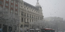 Nieve en Madrid