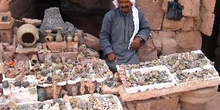 Vendedor de recuerdos, Petra, Jordania