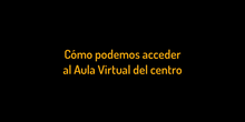 AULA VIRTUAL - Acceso