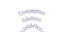 Conceptos básicos de Historia y Geografía