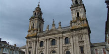 Fachada principal de la Catedral de Lugo, Galicia