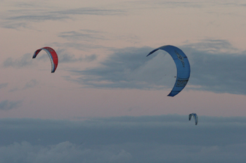 Flysurf en Maracaípe, Pernambuco, Brasil