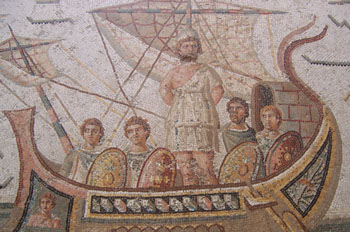 Ulises, Museo del Bardo, Túnez