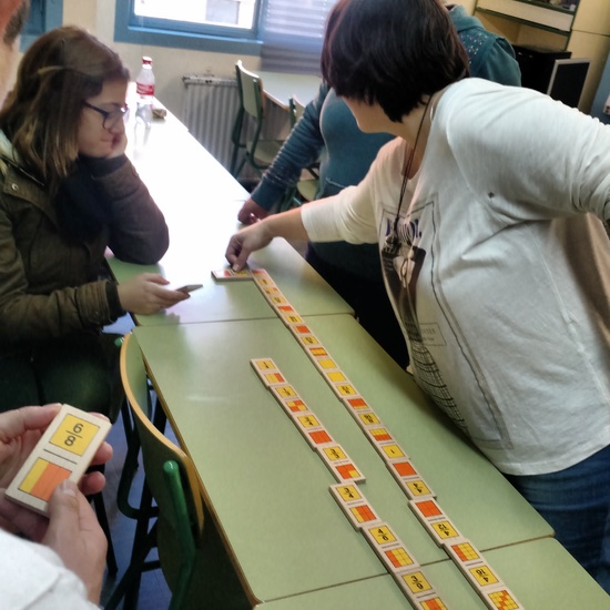 Jugando al dominó (fracciones) 8