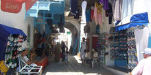 Calle comercial, Sousse, Túnez