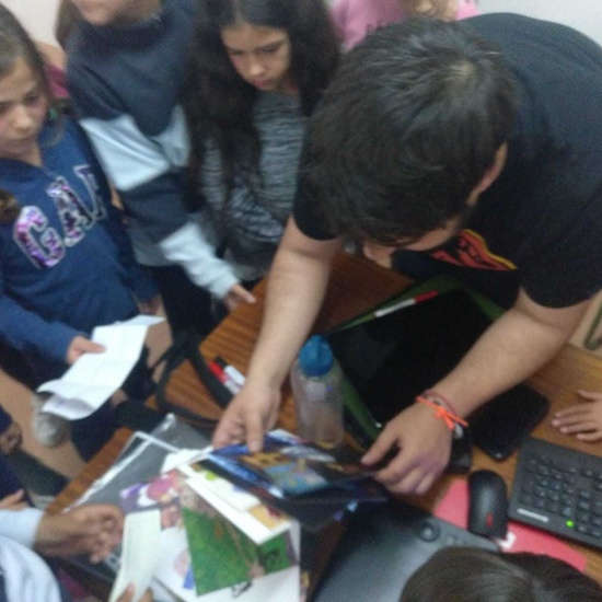 2019_04_24_Día del Libro 4º_Encuentro con Autor_CEIP FDLR_Las Rozas  1