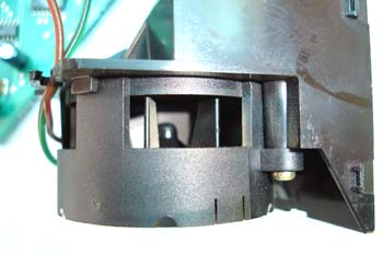 Turbina de aire para el sensor de temperatura interior