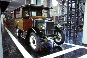 Camión de la Brigada de Salvamento, Museo de la Minería y de la