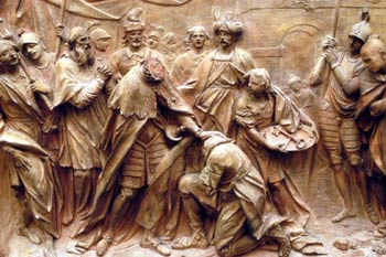 El Rey Moro de Granada ante San Fernando en  el Cerco de Jaén