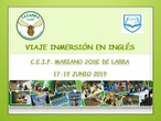 CAMPAMENTO DE INMERSIÓN LINGÜÍSTICA
