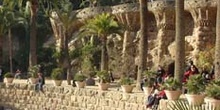 Zona de jardines, Parque Güell, Barcelona
