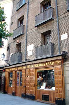 Restaurante Botín, Madrid