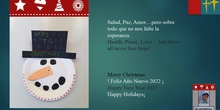 Navidad 2021 en el colegio