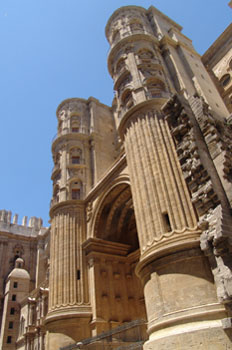 Puerta de las Cadenas, Catedral de Málaga, Andalucía
