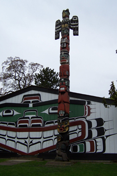Totem, Parque Thunder Bird, Victoria