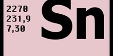 Tabla periódica, estaño